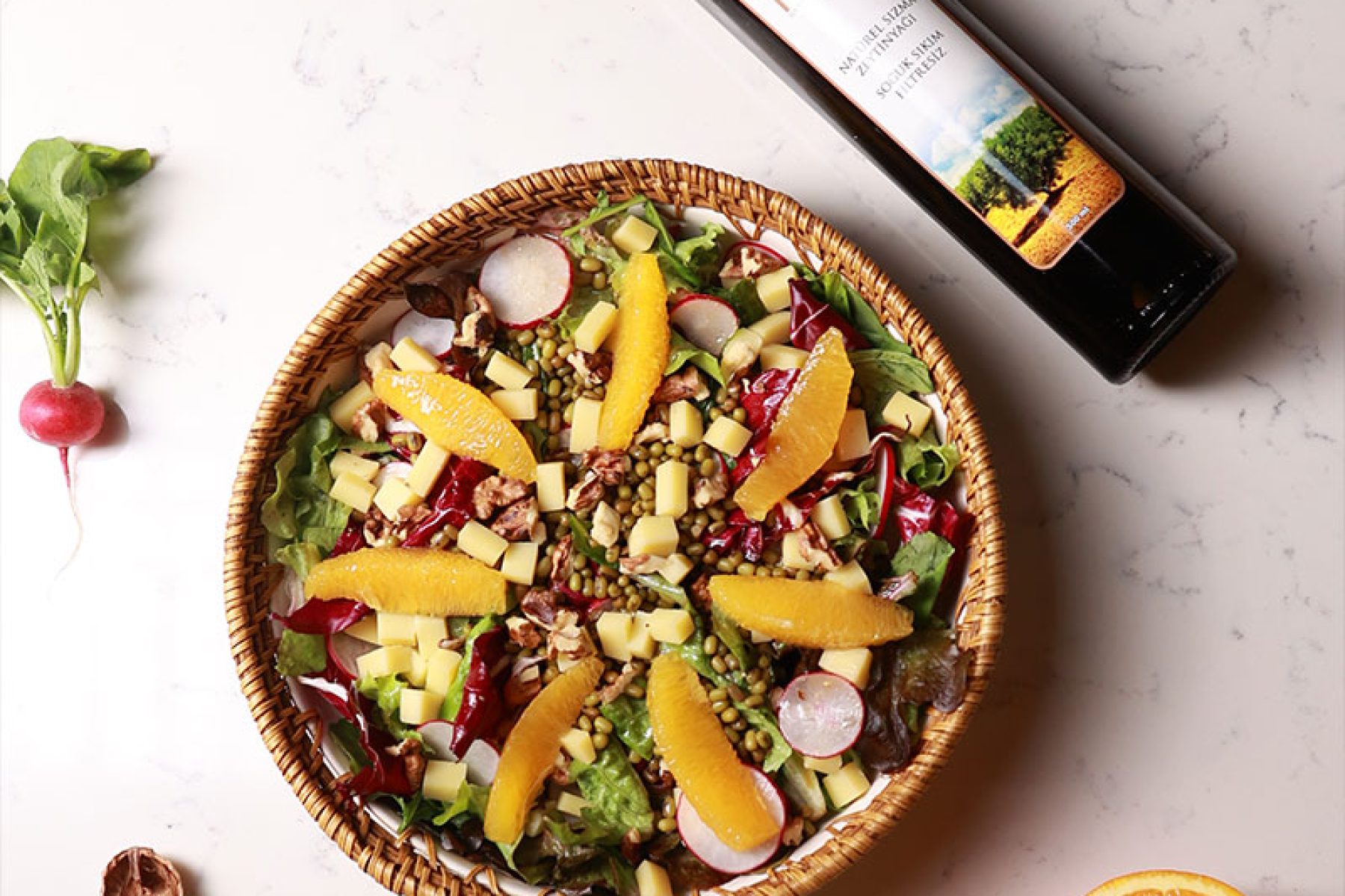 Portakal-&-Hardal-Soslu-Salata